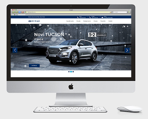 Web dizajn Beograd | Studio 77 | Hyundai prodaja vozila i servis